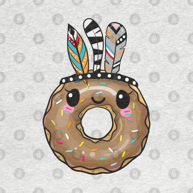 Cute chocolate donut by Reginast777